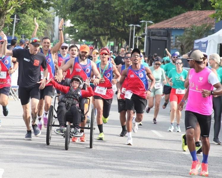 Corrida em Santos vai promover a inclusão. Inscrições abertas