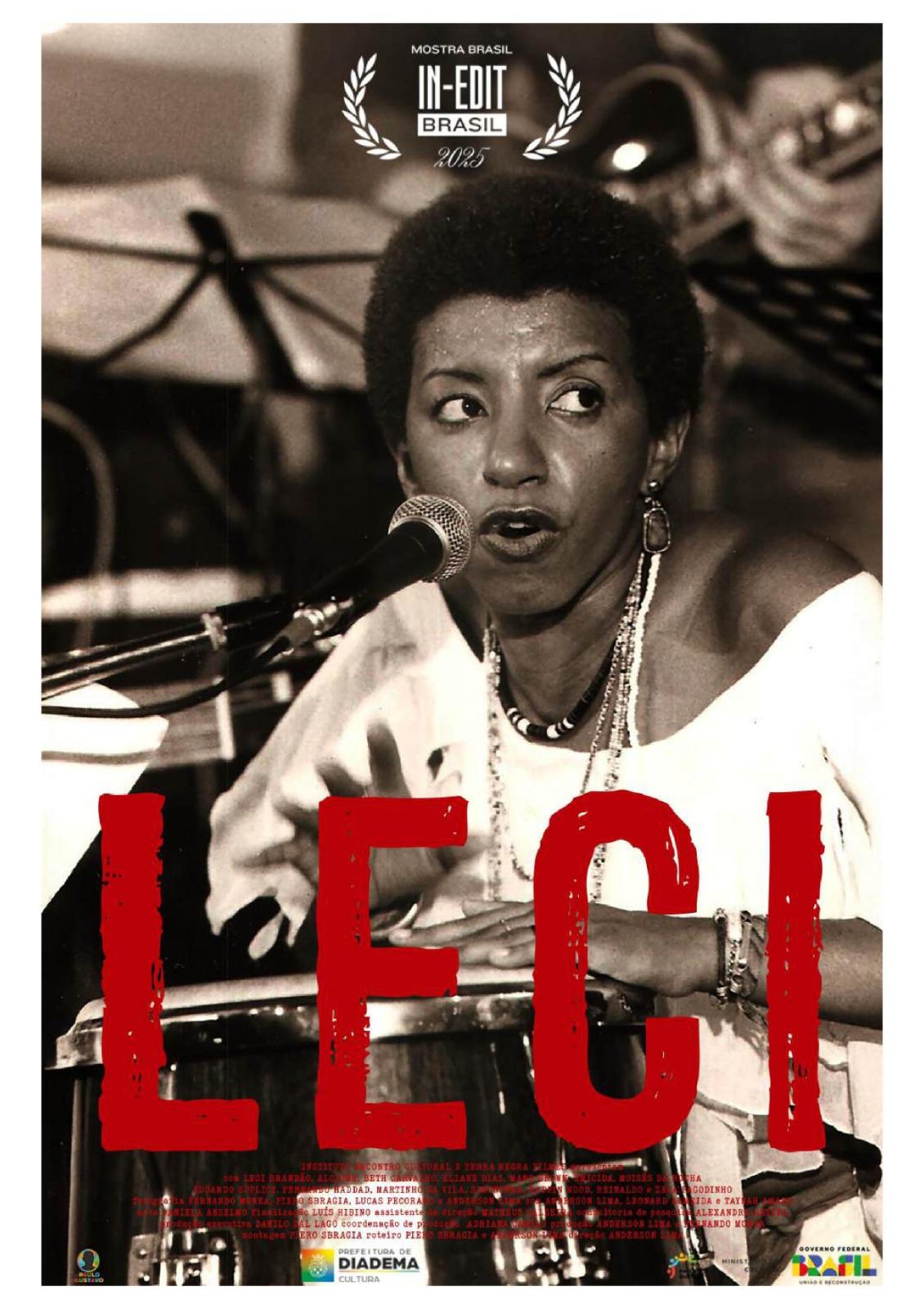 Documentário “Leci” será lançado com sessão gratuita no Cine Roxy 5 e presença da artista em Santos