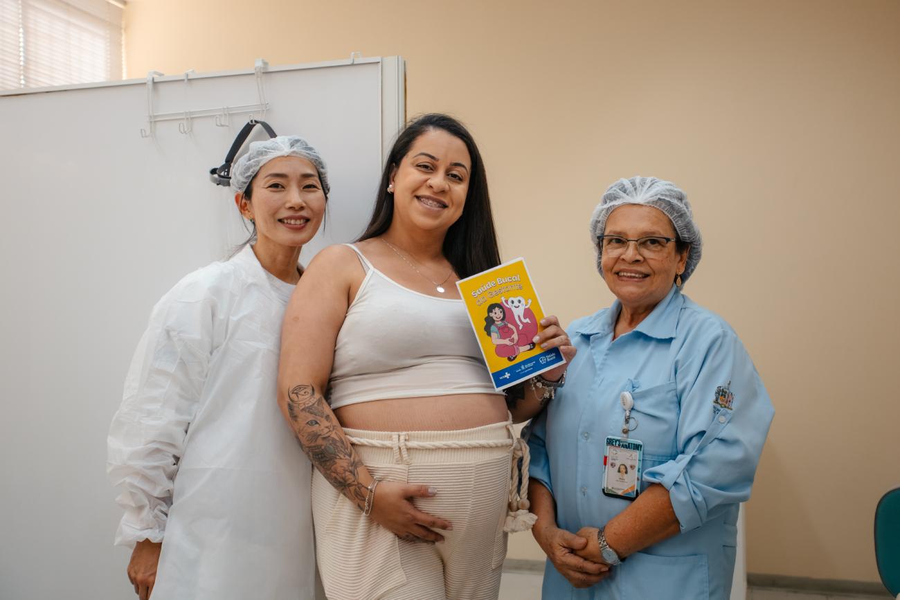 Em São Bernardo, atendimento odontológico para gestantes garante cuidado integral