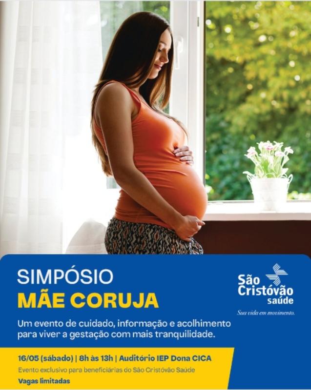 Grupo São Cristóvão Saúde promove Simpósio Mãe Coruja com foco na gestação e cuidados com o bebê