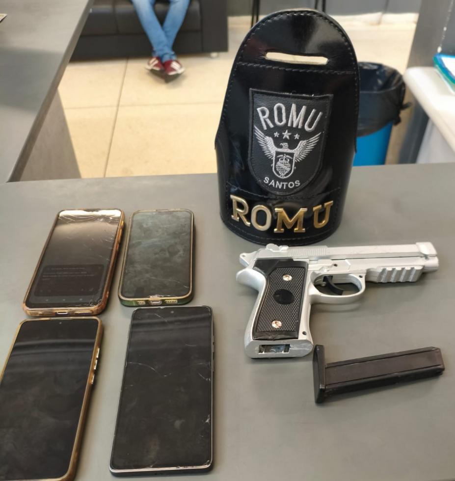 Guarda Municipal de Santos prende casal suspeito de vários delitos na Vila Nova