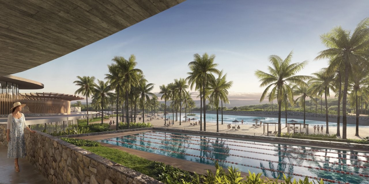 Ocean Club integra tendência de clubes com piscina de ondas