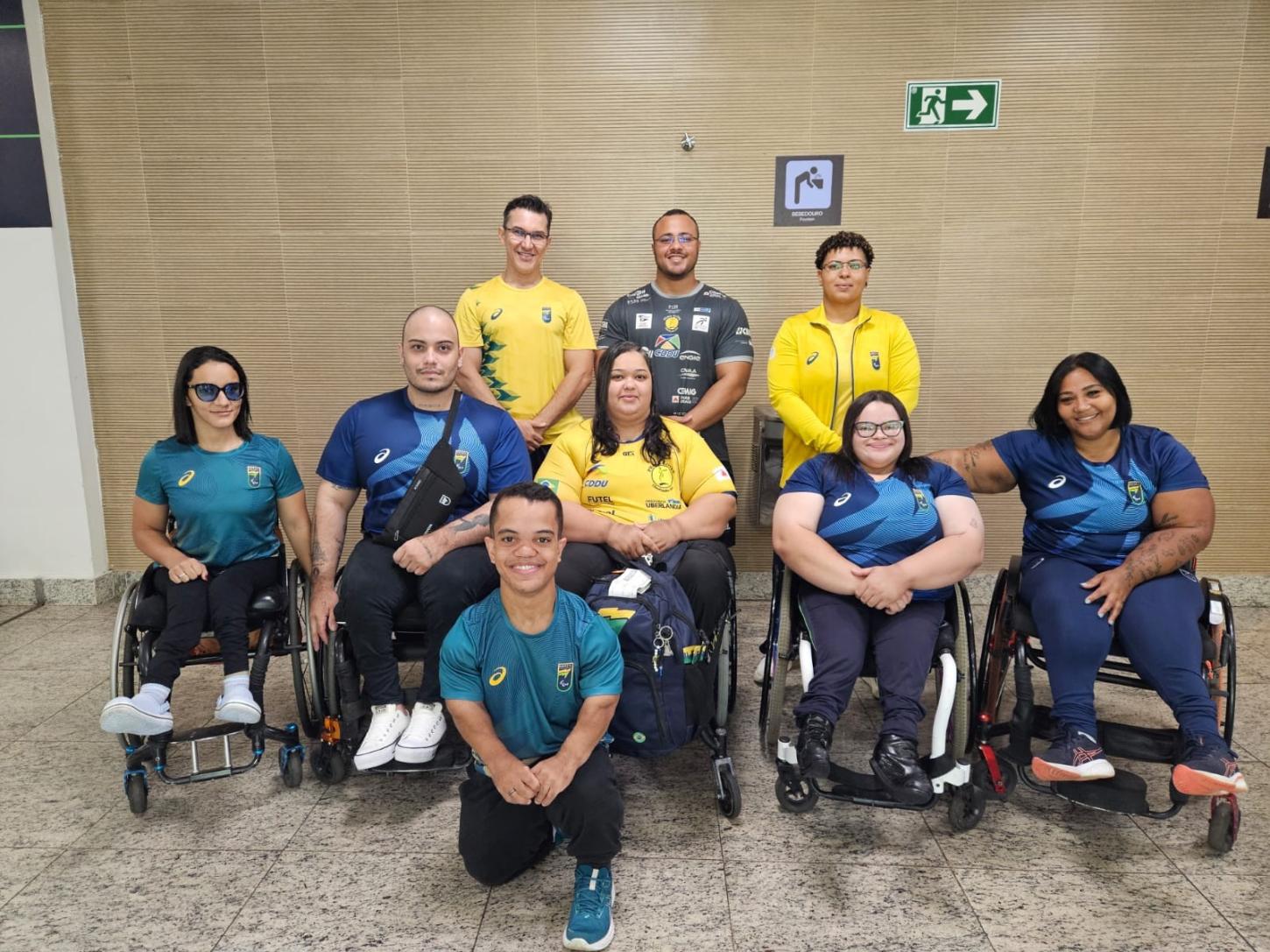 Paratletas e treinador de equipe da Prefeitura e parceiros participam da 2ª Semana de Treinamento de Halterofilismo nesta semana