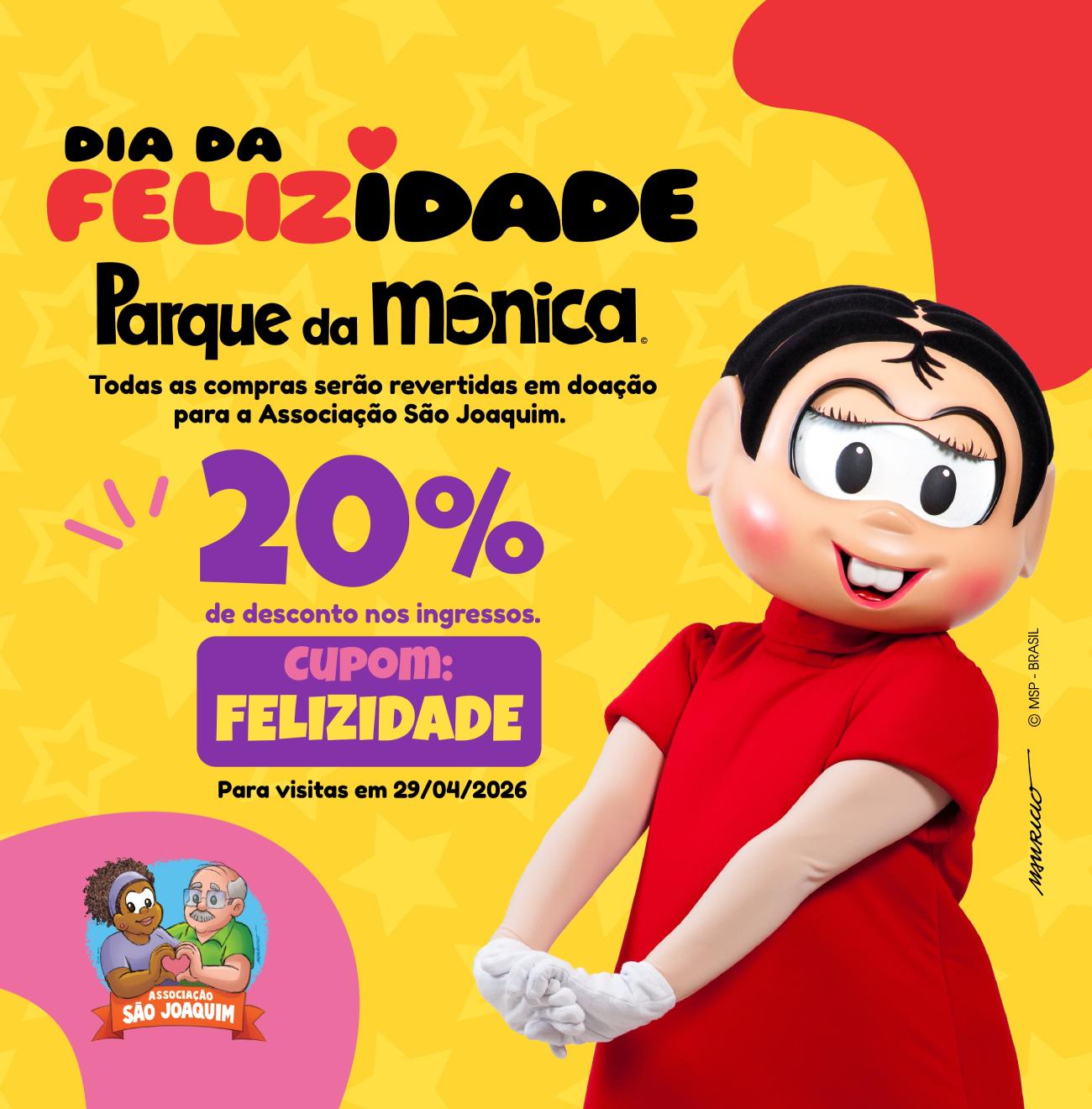 Parque da Mônica promove o 