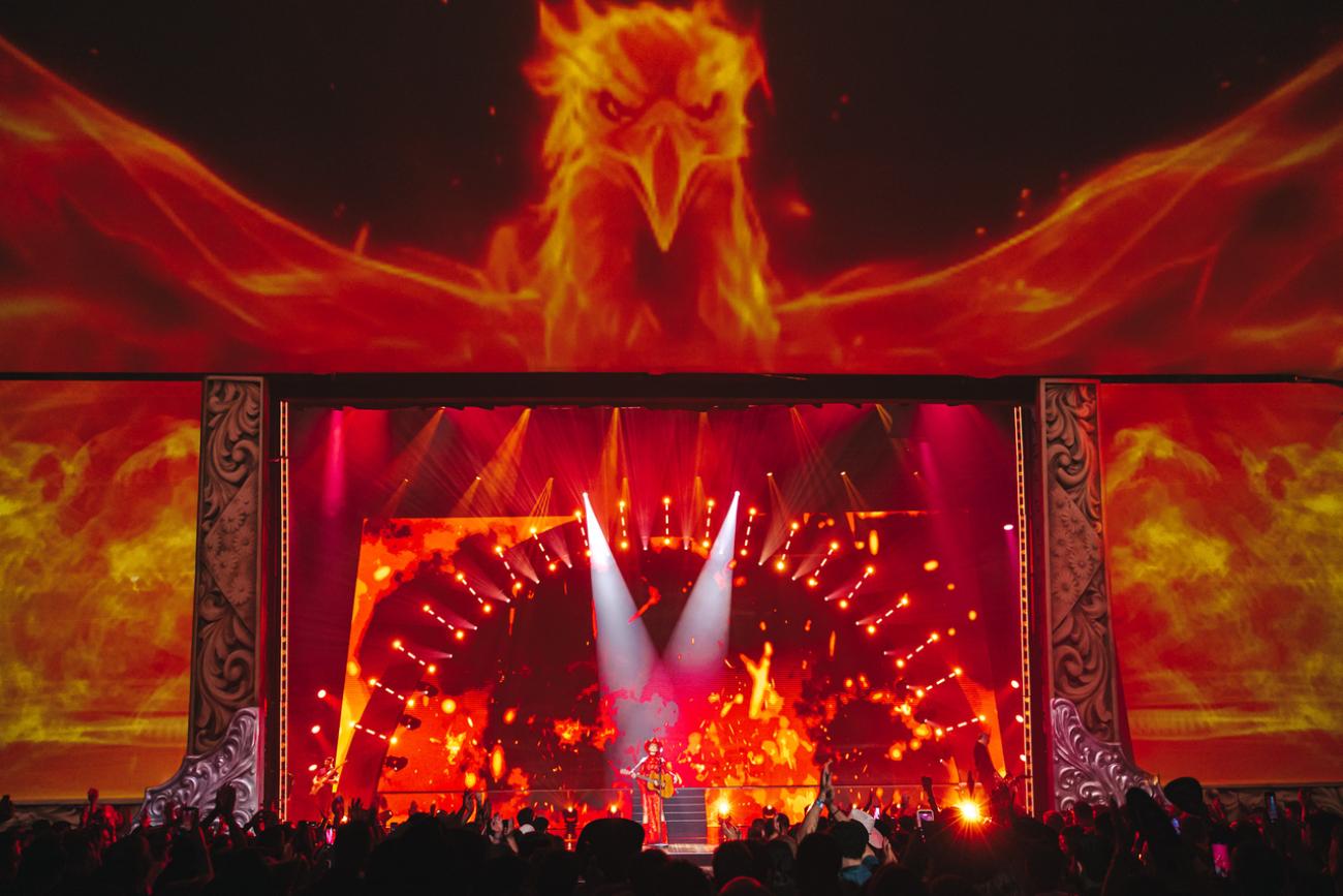 Paula Fernandes celebra gravação de 