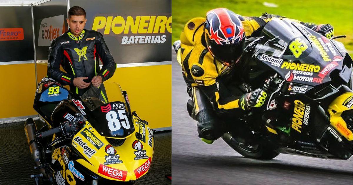 Piloto Gustavo Gão morre após sofrer acidente em campeonato de moto em Santa Catarina
