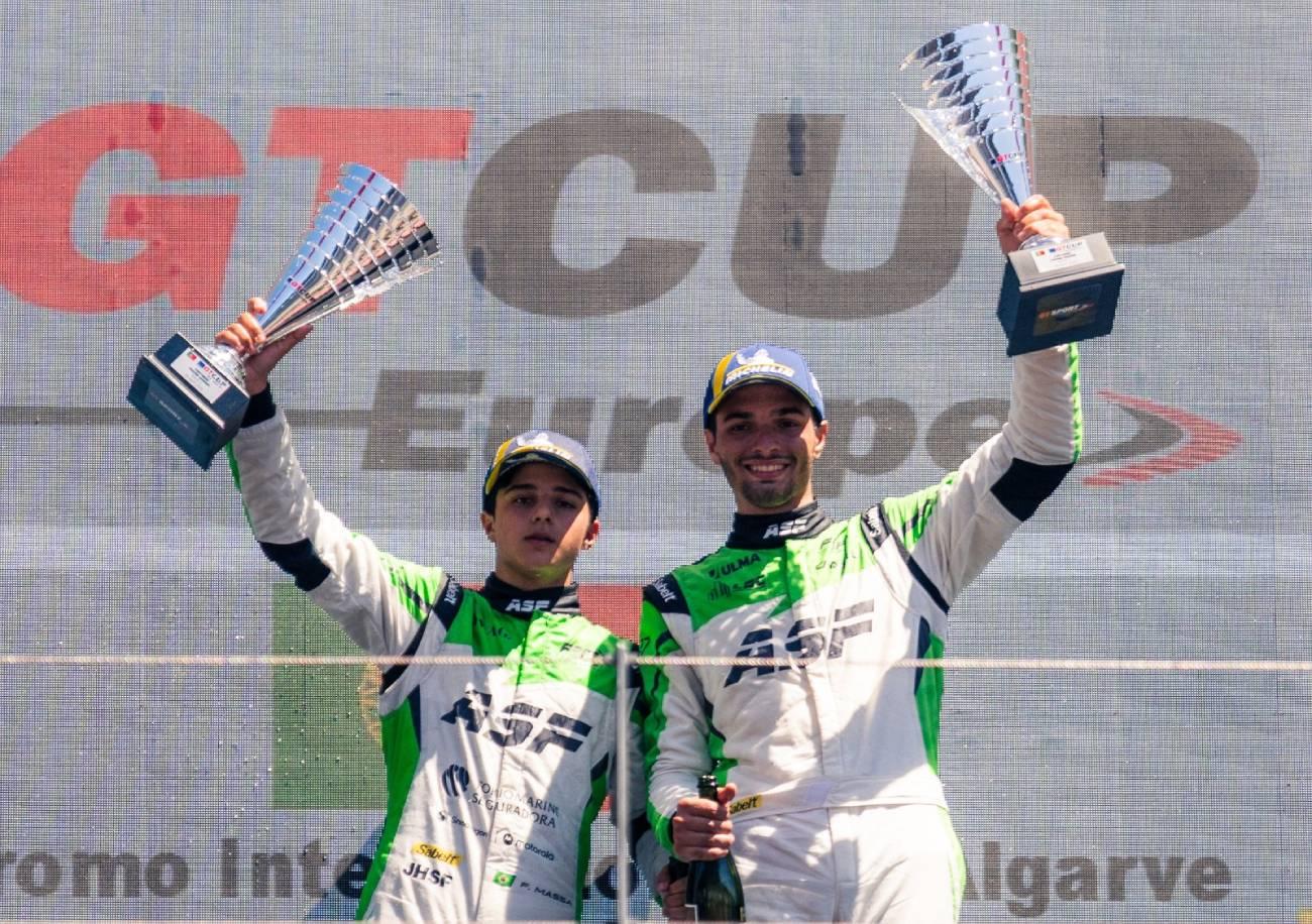 Pipo Massa encerra participação na GT Cup Europe com segundo lugar em Portimão