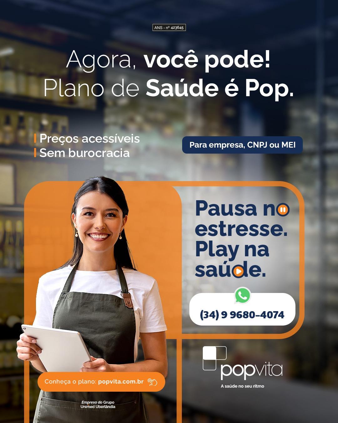 PopVita: novo plano amplia o acesso à saúde suplementar em Uberlândia com modelo acessível, digital e orientado à experiência