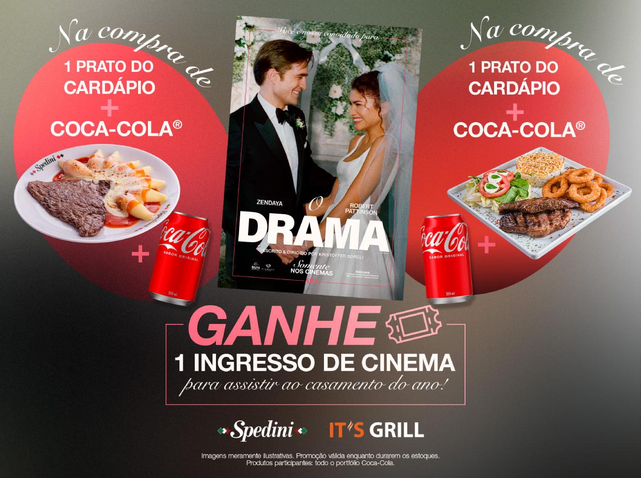 Restaurantes lançam ação que dá ingresso de cinema na compra de refeição