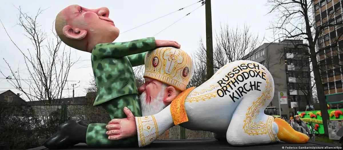 Rússia condena carnavalesco alemão por alegoria anti-Putin