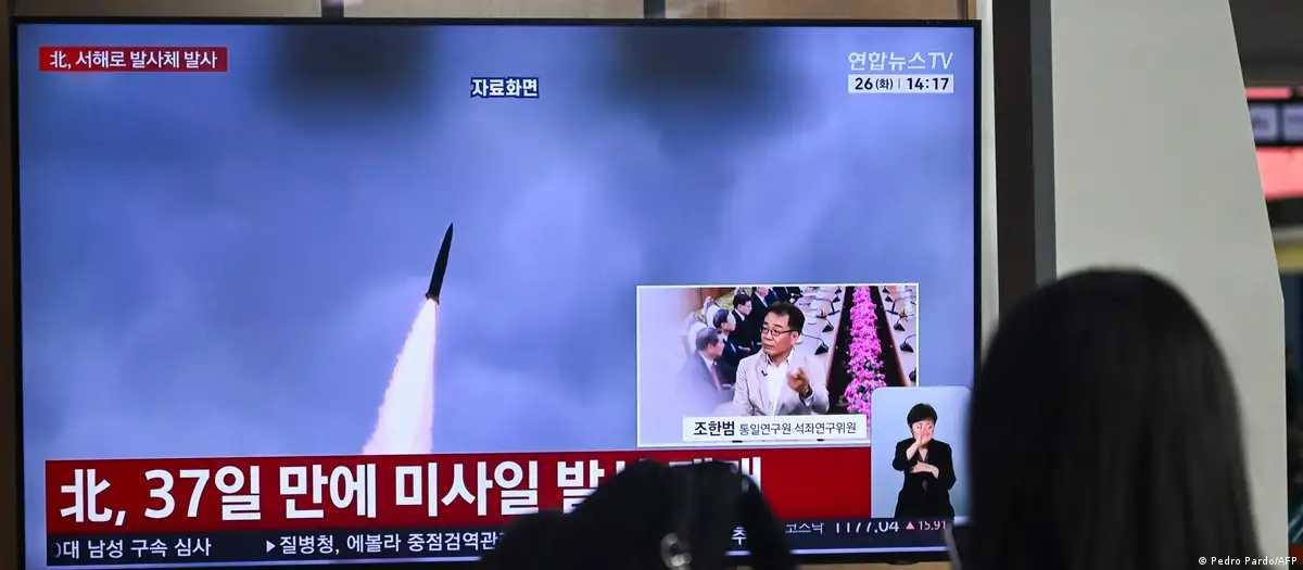 Coreia do Norte volta a testar míssil balístico