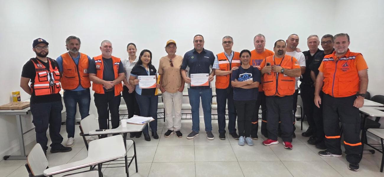 Defesa Civil de São Bernardo amplia capacitação e promove integração com a Comgás