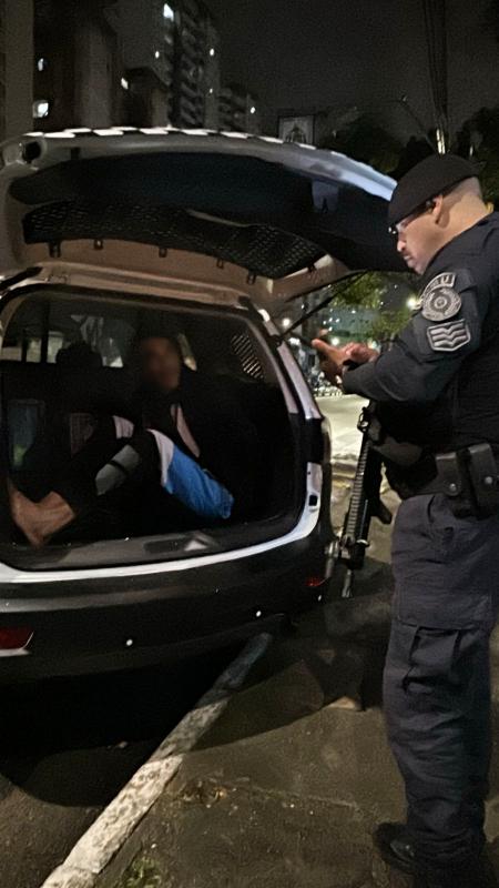 Em operação, Romu de São Bernardo prende homem por tráfico de drogas no Montanhão