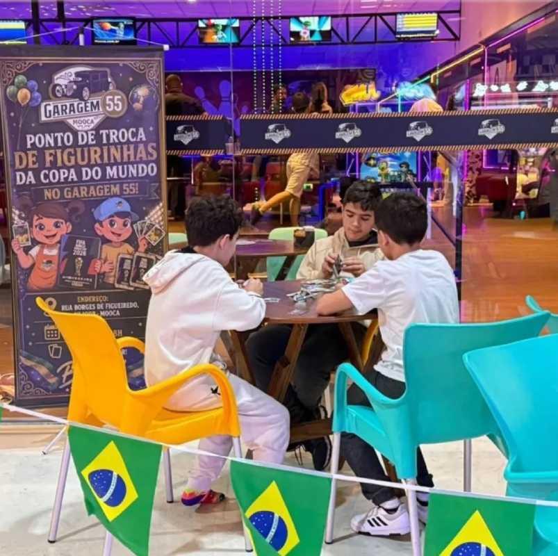 Mooca terá aos finais de semana ponto de troca de figurinhas da Copa do Mundo