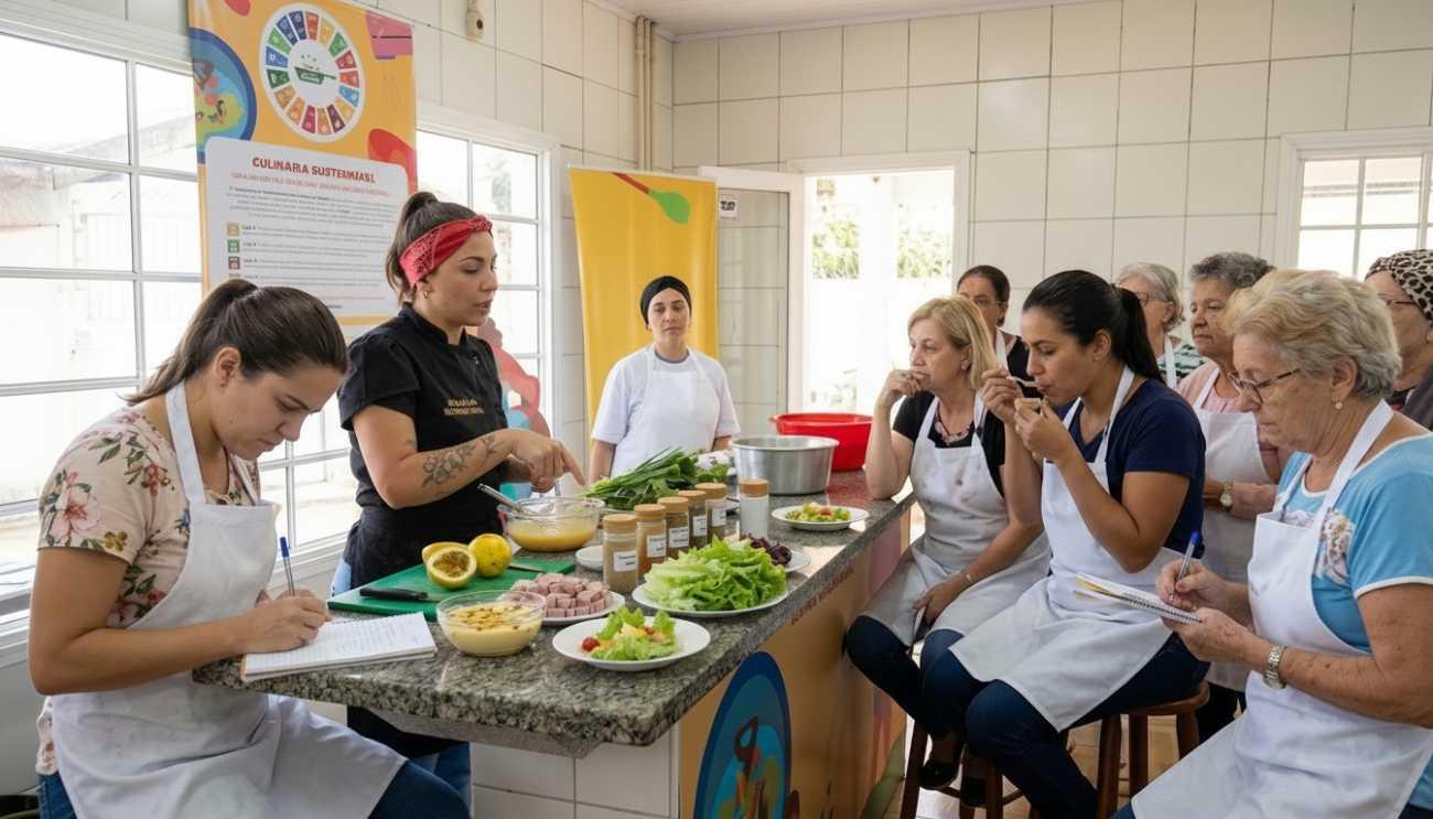 Projeto oferece mais de 1.200 vagas em oficinas gratuitas de culinária sustentável em Guarulhos