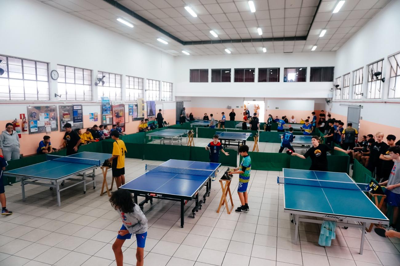 Tênis de Mesa abre a 58ª edição dos Jogos Escolares de São Bernardo