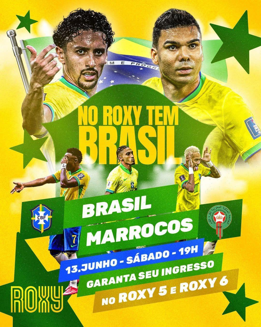 Cine Roxy exibe em Santos e São Vicente a estreia do Brasil na Copa do Mundo de 2026