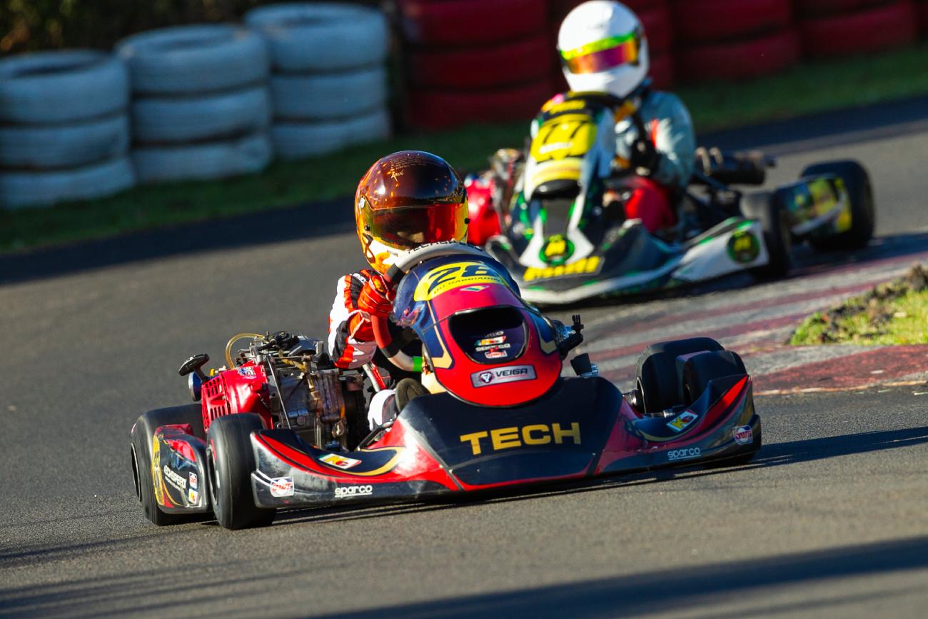Du Gabbiadini mostra evolução e competitividade na 5ª etapa do Campeonato San Marino de Kart