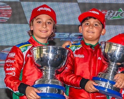 Irmãos Emerick defendem liderança em um desafio da Copa São Paulo Light de Kart