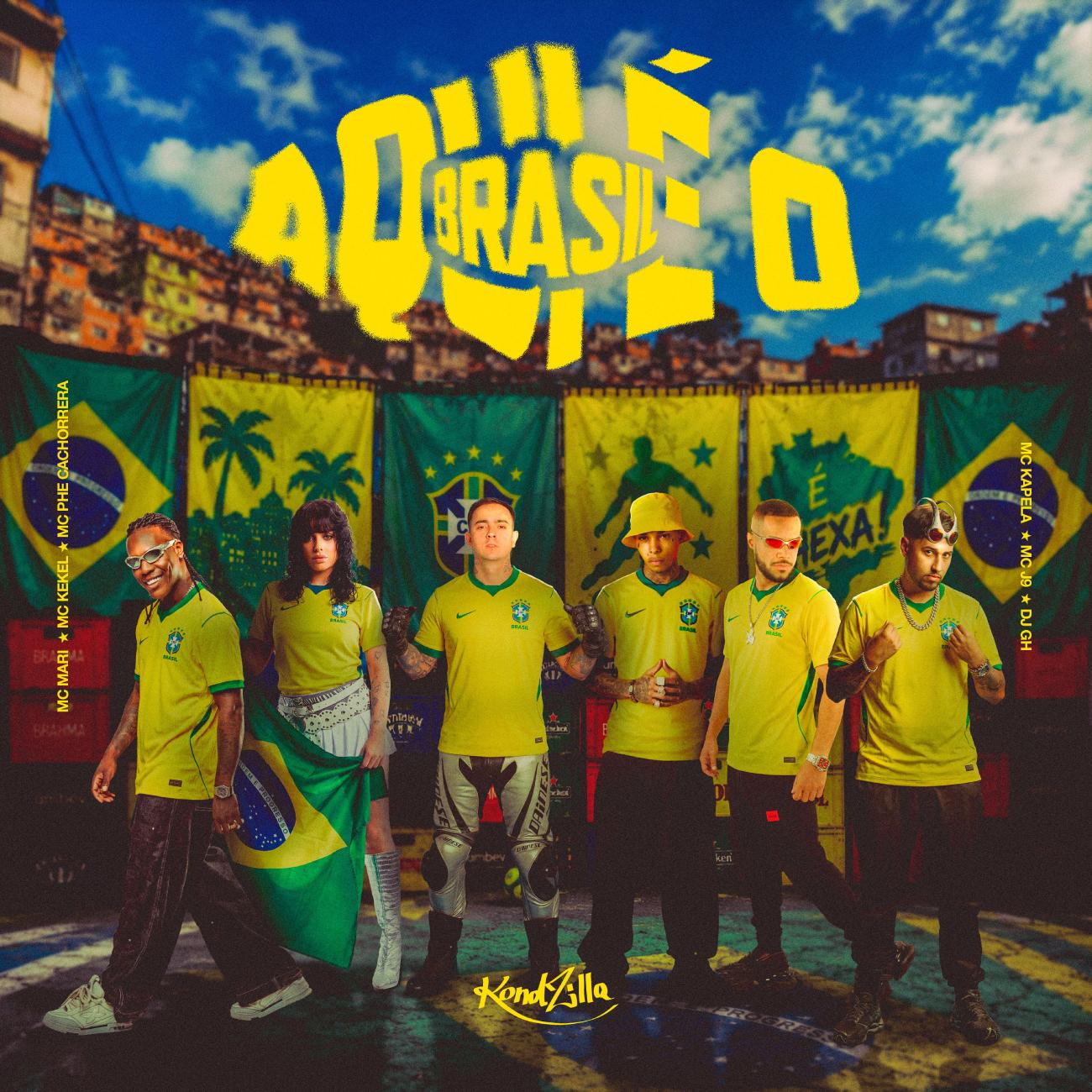 KondZilla e CazéTV lançam “Aqui É O Brasil” como trilha da Copa do Mundo