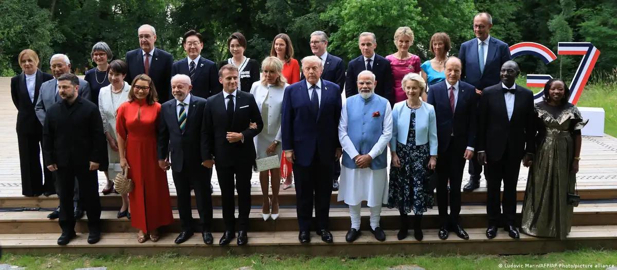 Líderes do G7 defendem apoio à Ucrânia e sanções à Rússia