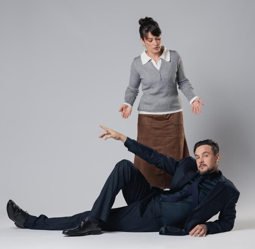 Bianca Bin e Sérgio Guizé estreiam Meu Deus! dia 24 de julho no Teatro  das Artes, com direção de Elias Andreato