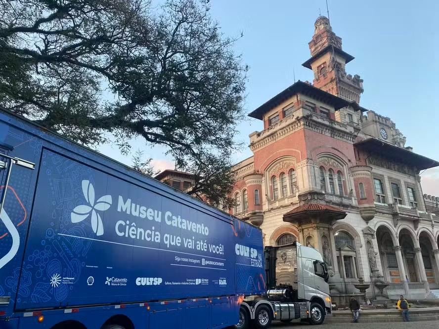 Carreta do Museu Catavento vai a Diadema com exposição itinerante pelo estado de São Paulo