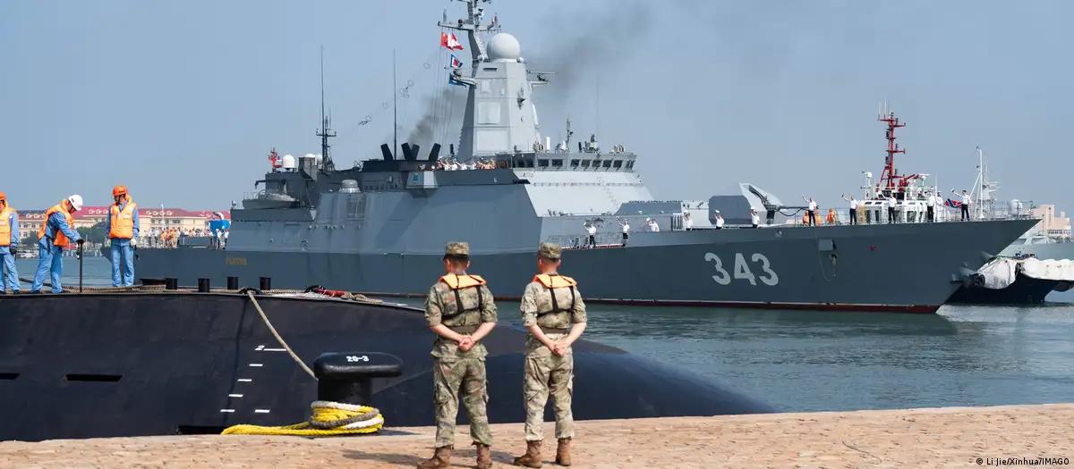 China e Rússia iniciam exercícios militares conjuntos