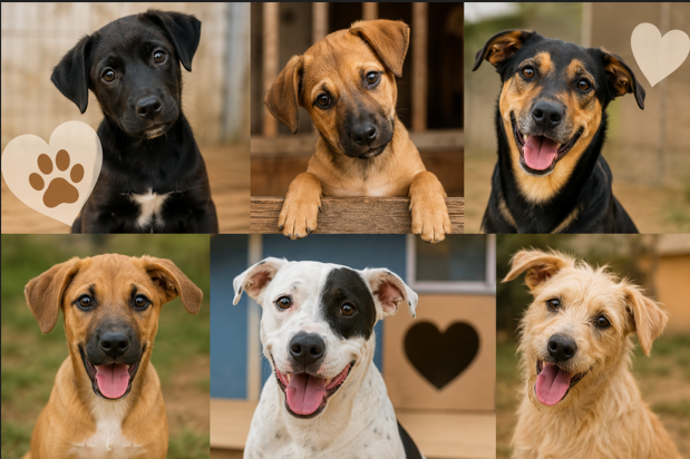 Feira de adoção reúne animais resgatados no Uberlândia Shopping