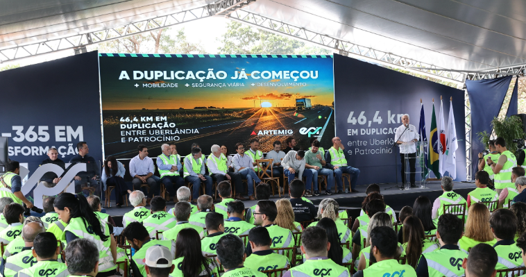 Prefeitura participa de solenidade que marca o início das obras de duplicação da BR-365
