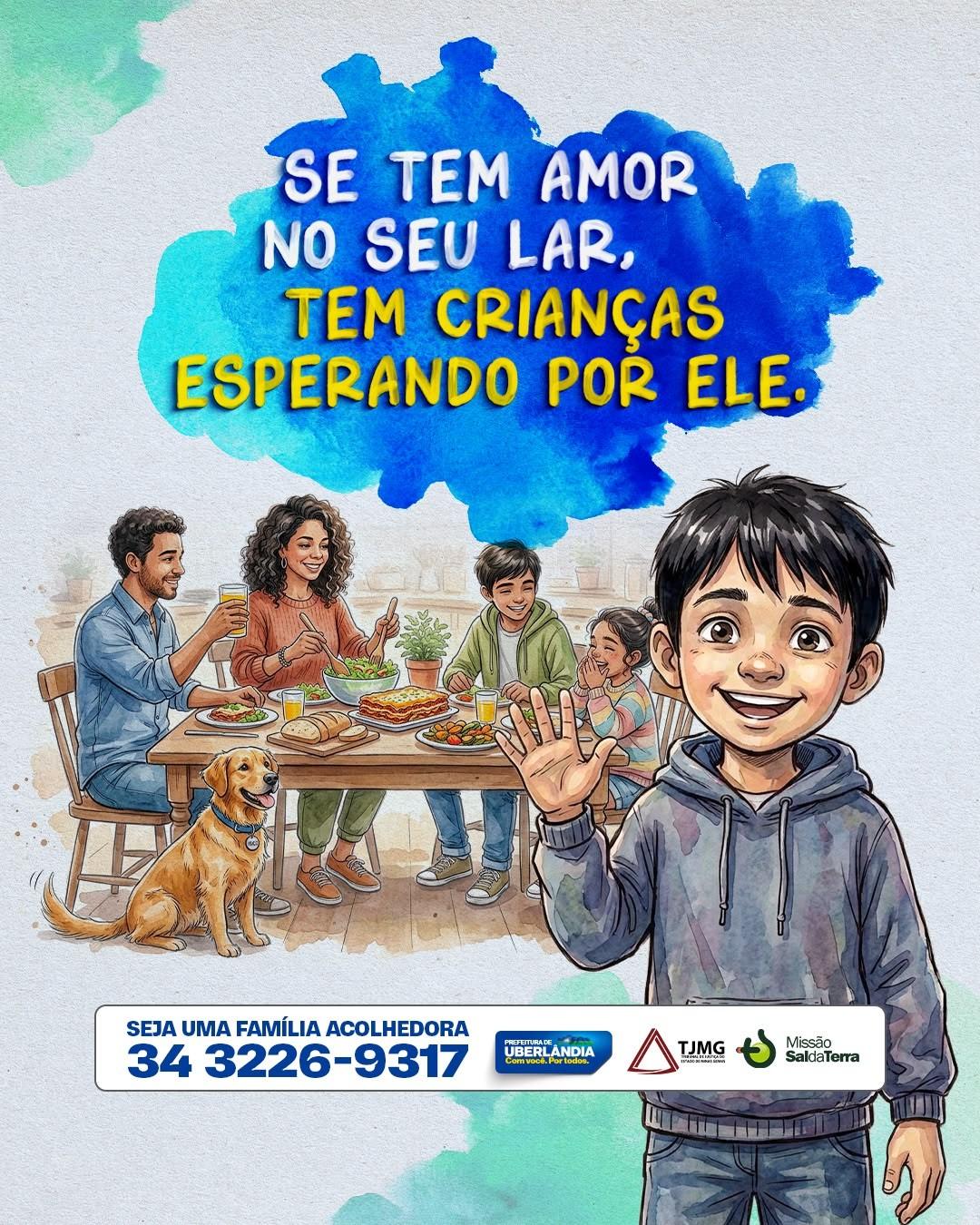Serviço Família Acolhedora registra 17 novos cadastros em duas semanas de campanha