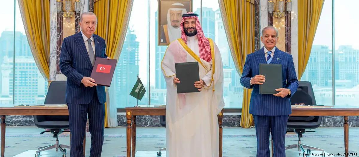Arábia Saudita, Turquia e Paquistão firmam pacto de defesa 