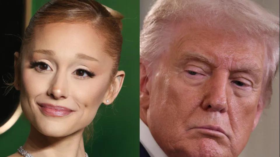 Ariana Grande critica Donald Trump por usar sua música em vídeo promocional 
