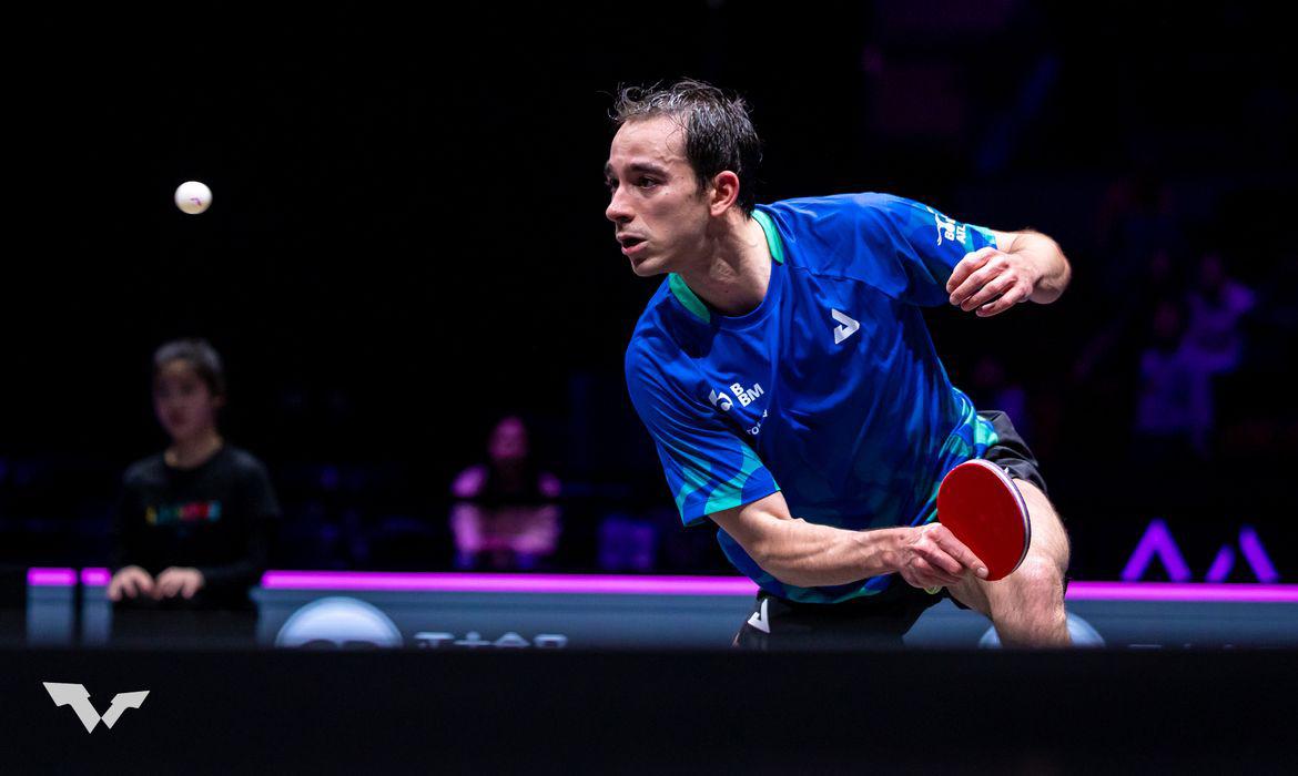 Calderano supera anfitrião na estreia do Europe Smash na Suécia 