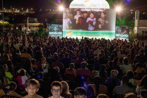 Cine Família na Praça volta a emocionar o público em Monte Alegre de Minas