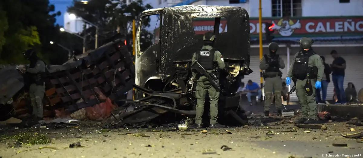 Colômbia: ataque deixa feridos a dias da posse presidencial 