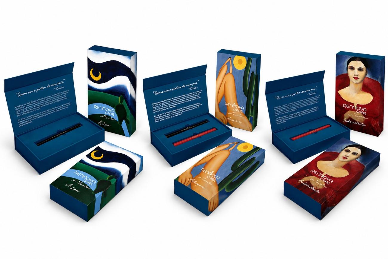 Em parceria com Cláudia Raia, Rennova Care® transforma o universo de Tarsila do Amaral em coleção especial