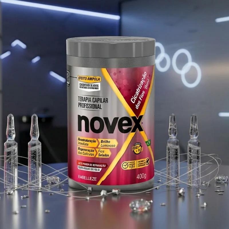 Embelleze lança terapia capilar Novex Cicatrização dos Fios para reparar danos e recuperar a fibra