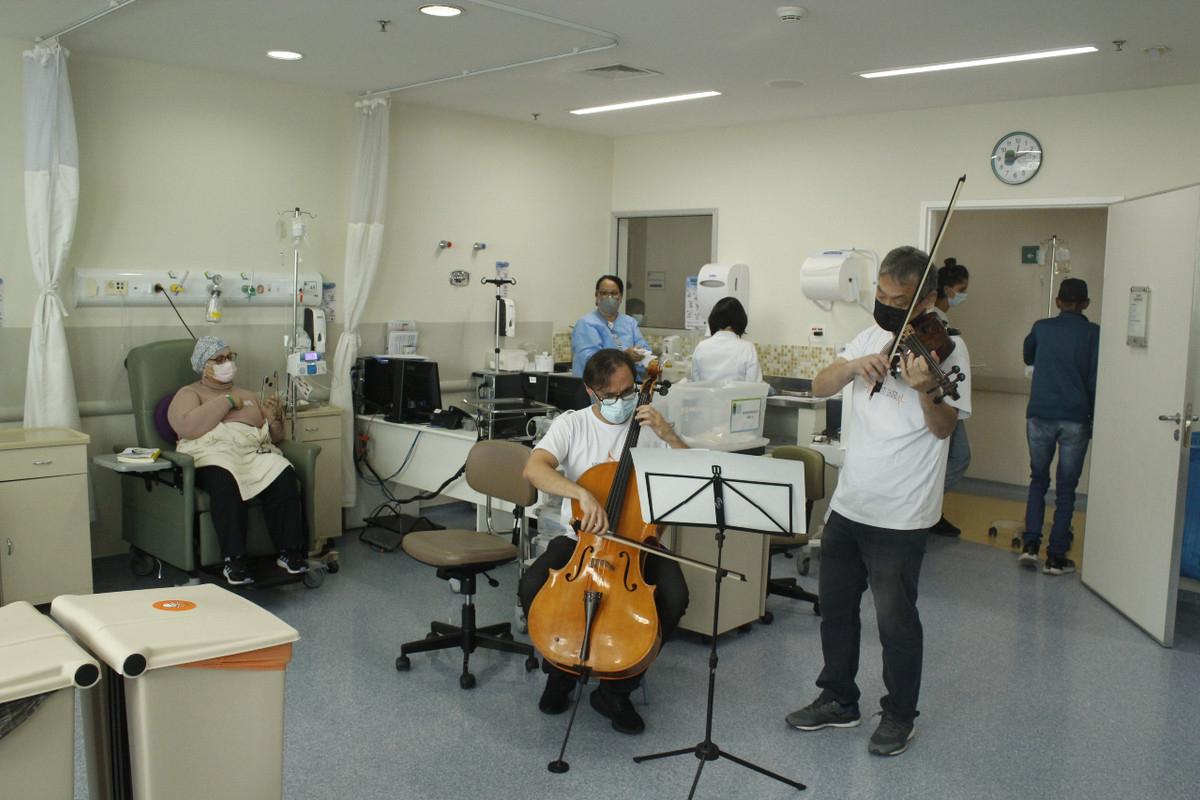 Instituto Vida em Pauta leva música toda  semana a cinco hospitais públicos de São Paulo 