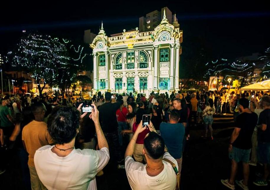 Tudo pronto para o Cerrado Mapping Festival: arte, luz e tecnologia ocupam Uberlândia a partir desta quinta-feira