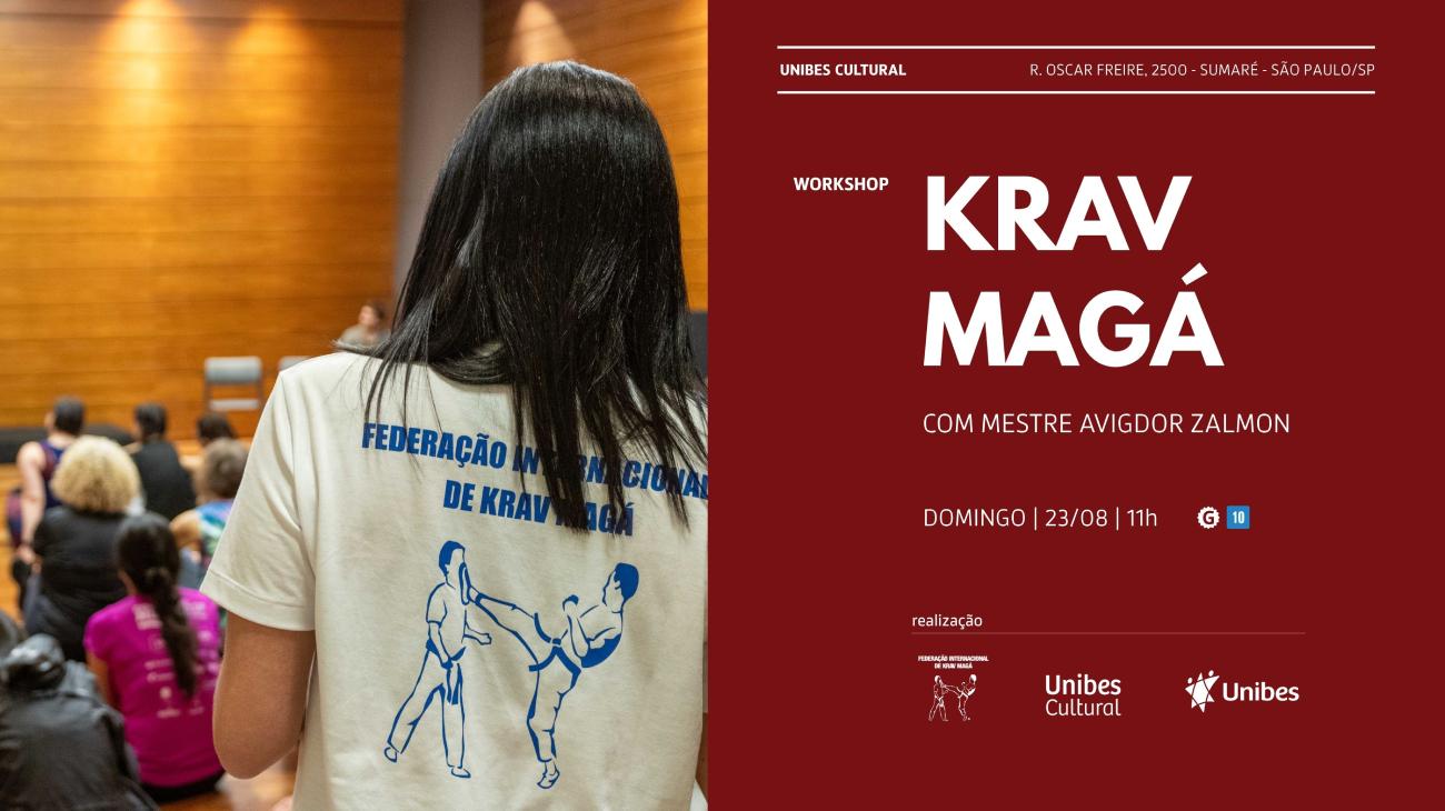Unibes Cultural recebe workshop gratuito de Krav Magá com Mestre Avigdor