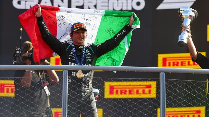 Antonelli vence GP de Itália numa corrida marcada pelo acidente de Leclerc 