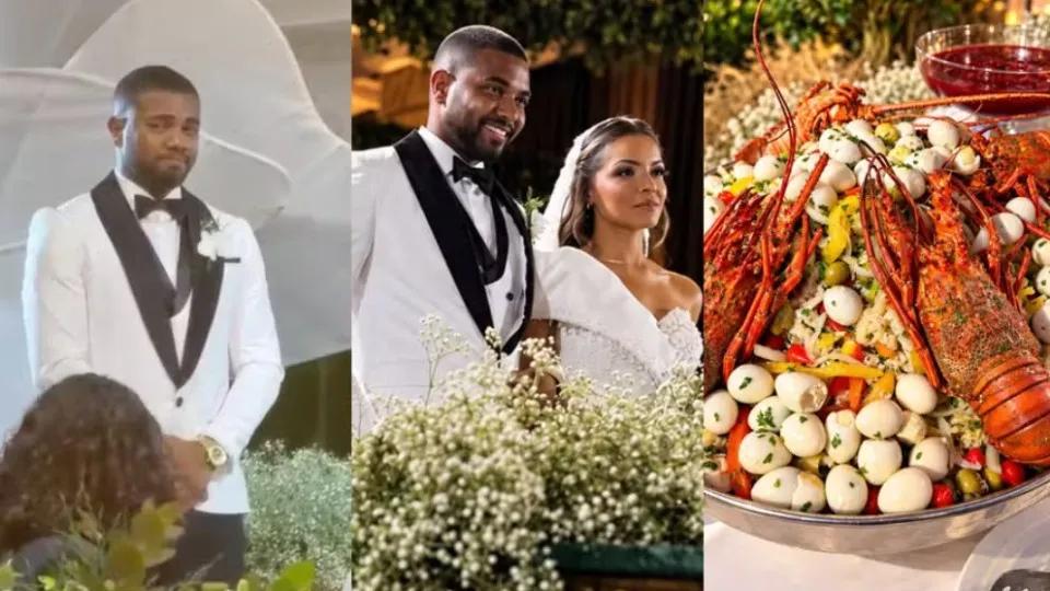 Casamento de Davi Brito têm convidados barrados, choro e festa de R$1,5mi 