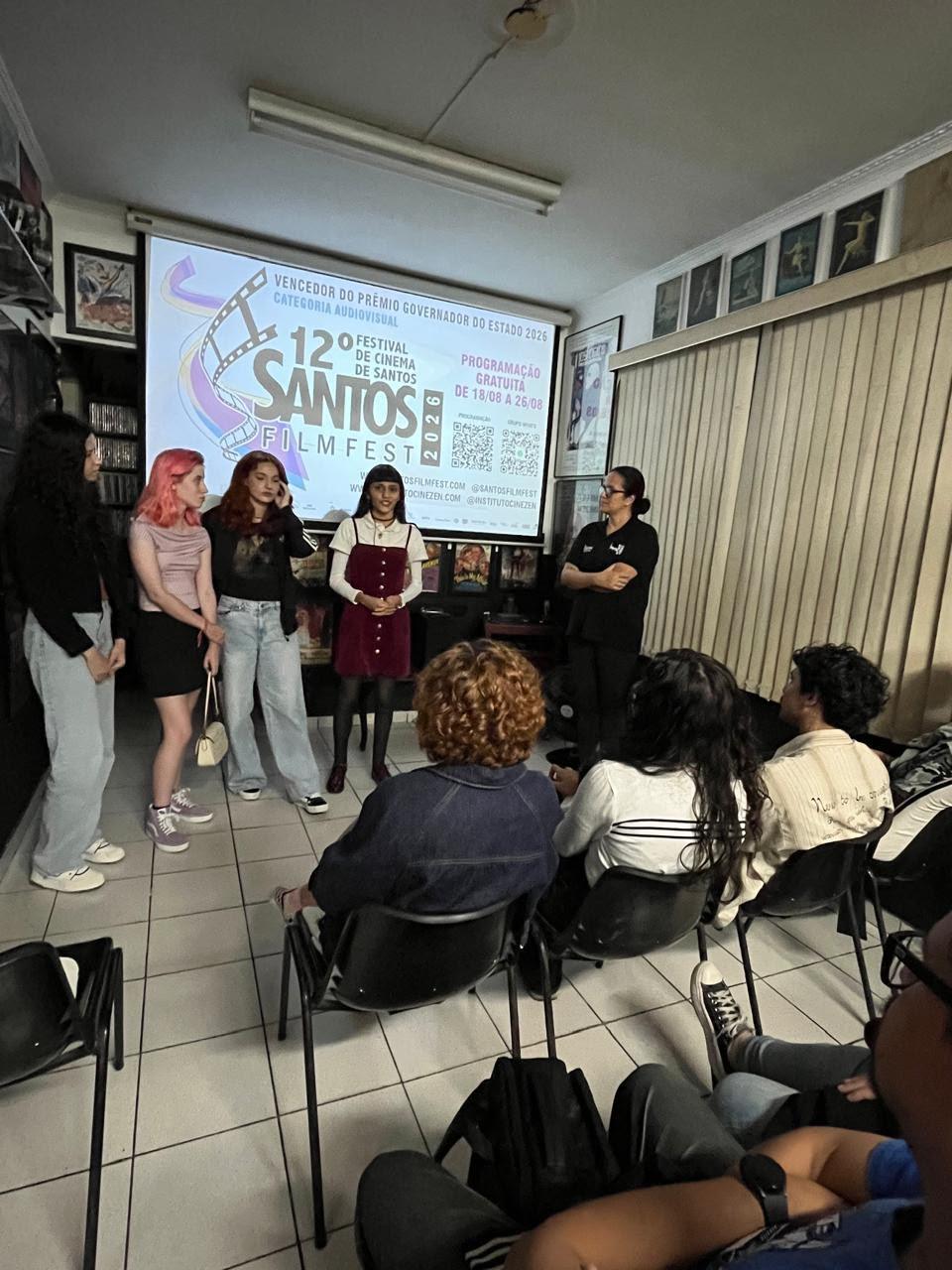 Curtas exibidos no 12º Santos Film Fest e produzidos por alunos de Cinema da UniSantos ganham trajetória em festivais internacionais