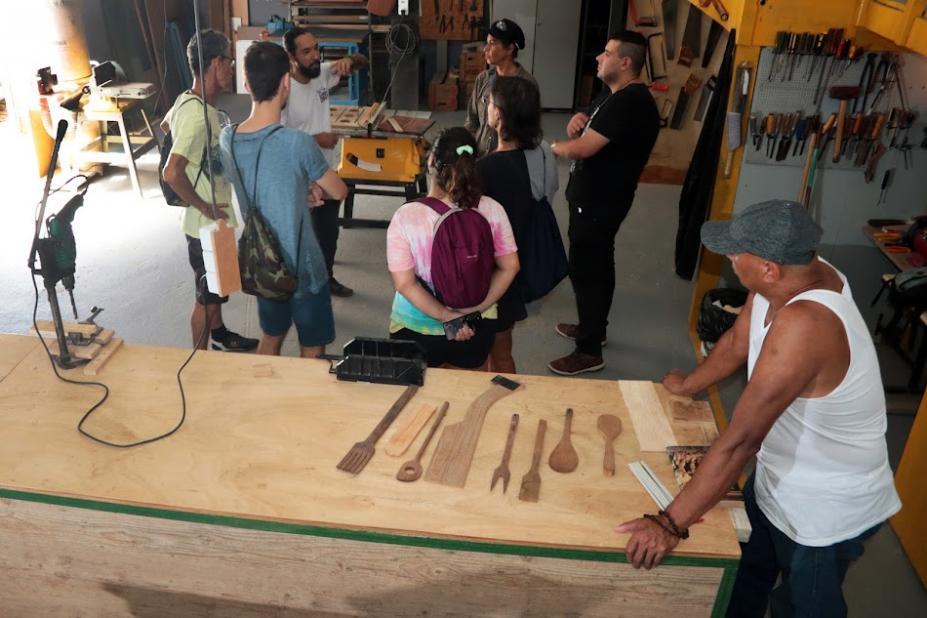 Ecofábrica Criativa de Santos abre 72 vagas para cursos gratuitos de marcenaria artesanal e mosaico