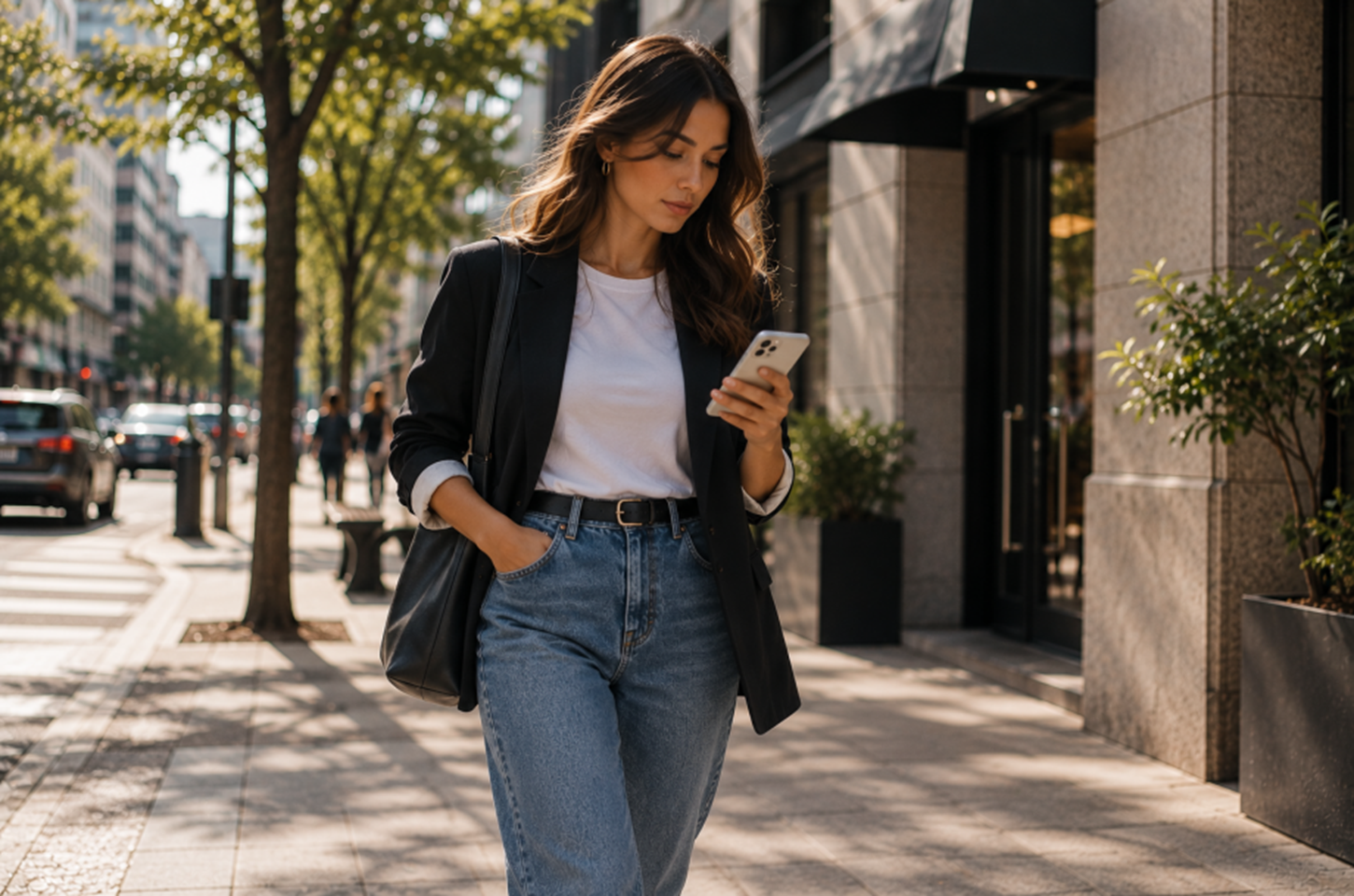 O jeans virou resposta para quem quer se arrumar sem parecer produzido demais