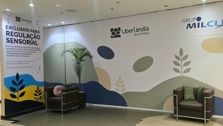Uberlândia Shopping amplia inclusão com novo espaço de acolhimento sensorial