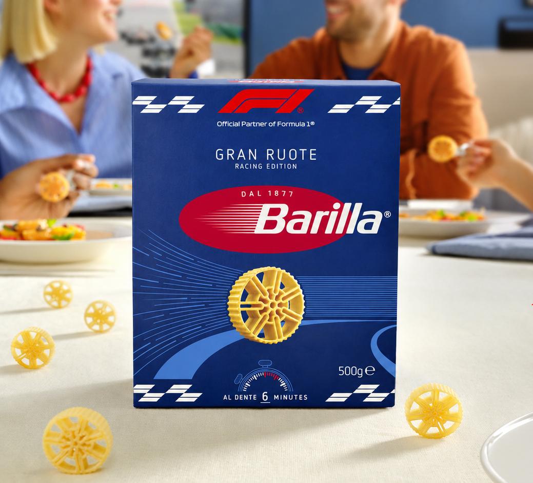 Barilla lança edição limitada Gran Ruote, inspirada nas rodas da Fórmula 1®