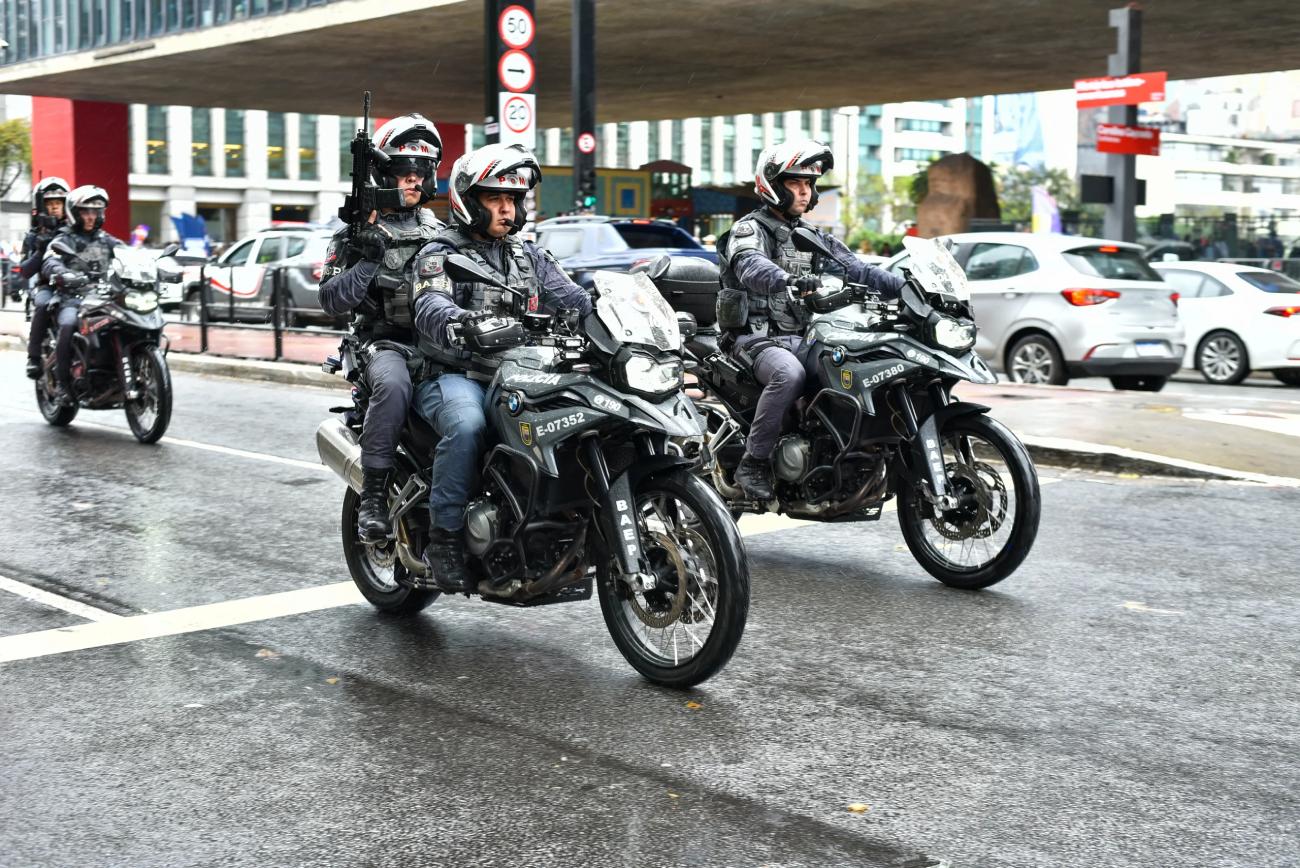 Conheça o BRAvO, novo batalhão da PM de SP que usa inteligência e motos para reforçar o policiamento  