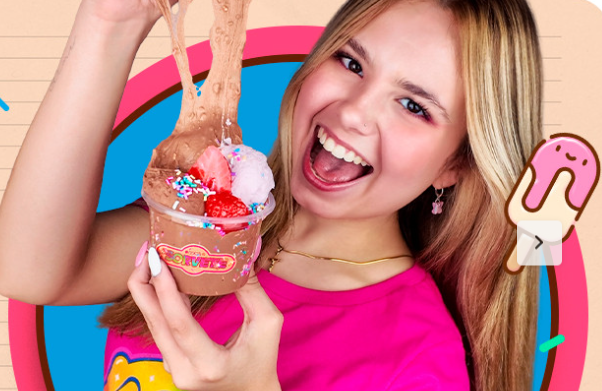 Das redes sociais para um encontro com os fãs: Mel Slime é atração gratuita no Uberlândia Shopping neste fim de semana